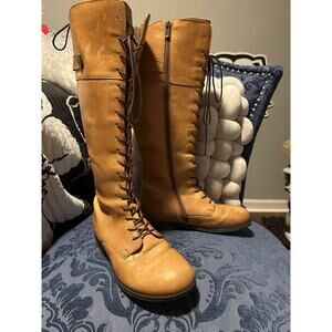Birkenstock Butter-soft Butterscotch Knee High Boots Size 6/EU 37